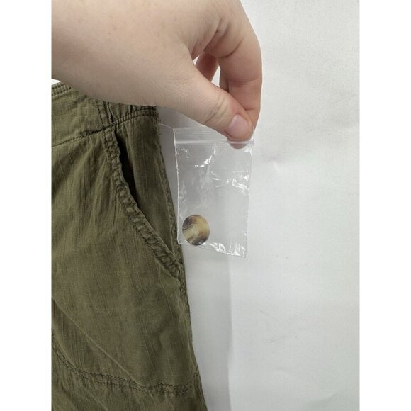 Sonoma Mid Rise Tapered Jogger Pant Women 4 Green Grunge Skater Granolagirl NEW - Picture 7 of 9